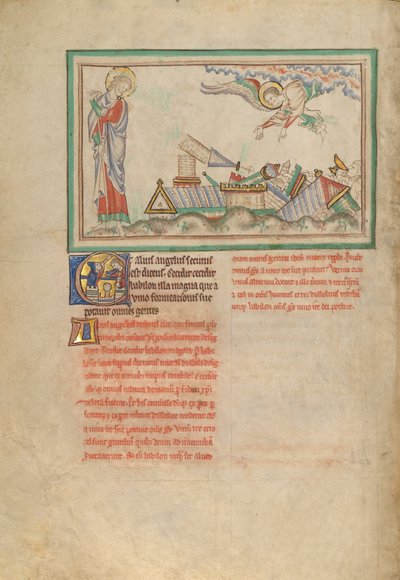 The Second Angel and Babylon Destroyed by Unbekannt Unbekannt